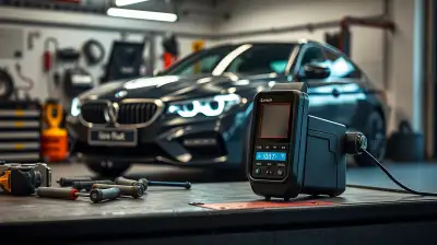 Autoscheinwerfer-Check im Winter