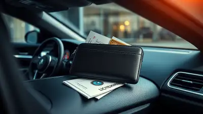 Autodokumententasche – Ordnung für alle wichtigen Papiere