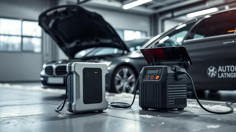 Autobatterie im Winter laden