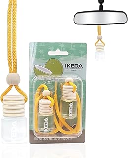 Auto Duft Lufterfrischer | Duftbaum Auto Aufhänger Diffusor | Kokosnuss Duft Parfüm | Autoduft …