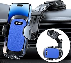 【2025 Neust & Stärkst】Handyhalterung Auto【Upgrade Biegbarer Aluminium Saugnapf】Handy Hal…