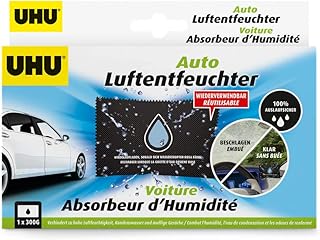 UHU Lufentfeuchter Auto, Gegen Feuchtigkeit, muffige Gerüche und Beschlagene Scheiben im Auto