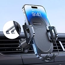 Miracase Handyhalterung Auto【2025 Neuester Doppelhaken】 Universal Handyhalter Auto Lüftung,3…