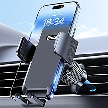 Blukar Handyhalterung Auto, Handyhalter für Autos Lüftung mit Upgraded Stabilere Version & EIN-…