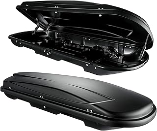 VDP Dachbox Xtreme 400 schwarz Dachkoffer 400 Liter Autokoffer abschließbar