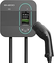 EM2GO Wallbox 11kW Home Power, E-Auto Ladestation mit 16A CEE Adapter, 6.5m E-Auto Ladekabel Wall…