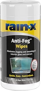 Rain-X Anti-Fog Wipes – Auto Windschutzscheibe Beschlagsschutz – Sichtverbesserung bei Feucht…