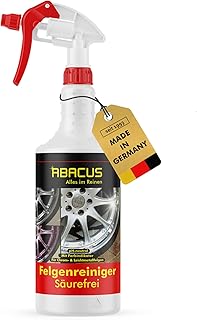 ABACUS® Felgenreiniger Säurefrei für Chrom- & Leichtmetall-Felgen, schonend & kraftvollen Felg…