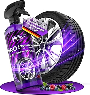 NIVOLOX® Pro Felgenreiniger • Säurefrei und PH-neutral • Kraftvolle Felgenreinigung mit Wir…