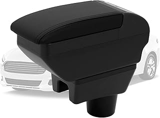 Auto Armlehnenbox für Mitsubishi Mirage Attrage 2014–2023, Doppelschichtiger Konsolen-Organize…