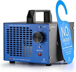 Airthereal MA5K Ozon-Generator, Ozon-Luftionisator & Geruchsentferner mit 120-Min-Timer, leicht; …
