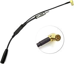 Eightwood DAB+ Antenne Splitter SMB Adapter DIN Stecker Auto Radio DAB Antenne für Auto Radio Te…