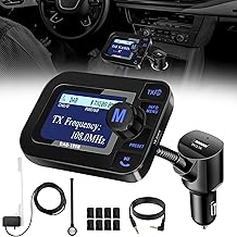 DeeprBetter DAB+ Adapter für Autoradio, DAB Adapter Stereoanlage mit 2,3 LCD-Display, Plug&Play …