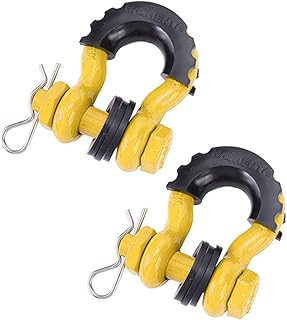 D-Ring-Schäkel, 1,6 cm (5/8 Zoll), Abschleppausrüstung, Bogenschäkel, 13000 kg Bruchfestigkeit…