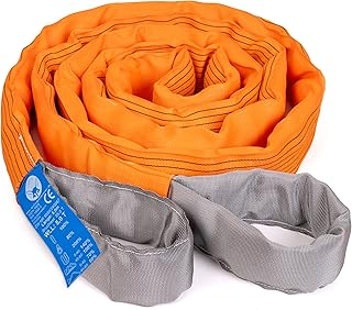 Abschleppseil 5 m – 35 t Bruchlast – Schwerlast Bergegurt für Traktor, LKW, SUV, Offroad…