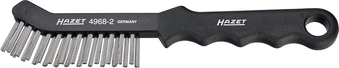 HAZET Bremssattelbürste 4968-2 I Schmale Ausführung, Kunststoff-Griff mit Aufhängebohrung I zu…