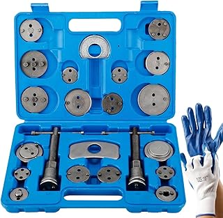 FreeTec 24 tlg. Universal Bremskolbenrücksteller Set Bremssattel Kolben Wind Zurück Tool Kit Br…
