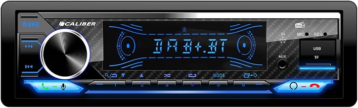 Caliber Autoradio DAB Plus & Bluetooth, 1-DIN, Freisprecheinrichtung, 4x100W, Multicolour, inkl. …
