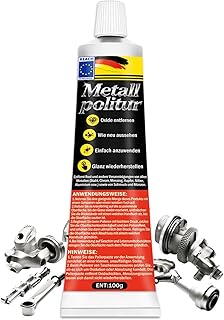 Metal Polish,Edel-Chromglanz,Polierpaste,Reiniger und Politur,Entfernt Rost Und Andere Verunreini…