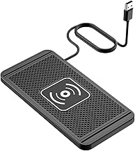 15 W kabelloses Ladegerät, induktive Ladestation fürs Auto, rutschfestes kabelloses Auto-Ladepa…