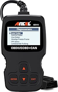 ANCEL AD310 OBD2 Diagnosegerät Auto, Auslesegerät Auto OBD-II Diagnosewerkzeuge Motor Fehlercod…