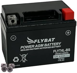 Batterie FlyBat FLYT4L-BS / YB4L-B AGM geschlossen