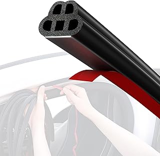 Auto Türdichtung Selbstklebend Gummidichtung – 5M Geräuschdämmend, Wasserdicht, Flexibel, Ei…