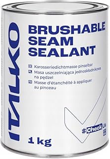 Dichtmasse Grau 1kg – Nahtabdichtmasse für Karosserie, Pinselauftrag – elastische Karosserie…