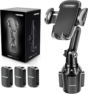 Kfz-Becherhalter, Handyhalterung, verstellbar, Getränkehalter für Smartphones