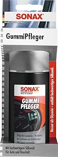 SONAX GummiPfleger mit Schwammapplikator (100 ml) reinigt, pflegt & hält alle Gummiteile elastis…