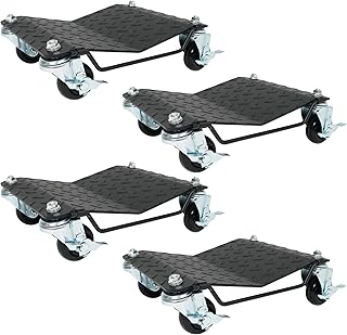 PROREGAL Rangierhilfe Titan für PKW Auto Motorrad | Set 4 Stück jeweils 700 kg, insgesamt 2800 …