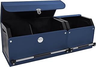 Auto Kofferraum Organizer mit Deckel – 2-in-1 Modulares XXL-Aufbewahrungsbox, Multifunktionaler…