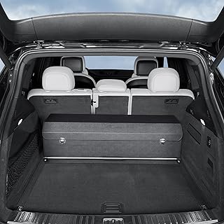 Auto Kofferraum Organizer mit Deckel – Multifunktionale Leder-Aufbewahrungsbox und Stabiler Gri…