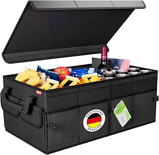 ATHLON TOOLS Kofferraum Organizer XXL – faltbarer Auto Organizer – Kofferraumtasche rutschfest,…