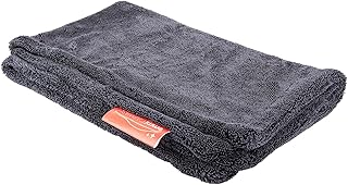 Emmi Auto und Motorrad Trockentuch XXL 80x50cm – 3000 GSM Ultra Saugstarke Mikrofasertuch für Au…