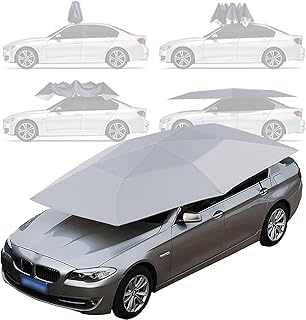 4,2 M/4,8 M/5,2 M Faltbarer, Abnehmbarer Auto-Sonnenschirm, Vollautomatischer Elektrischer Auto-S…