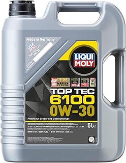 LIQUI MOLY Top Tec 6100 0W-30 | 5 L | Synthesetechnologie Motoröl | Art.-Nr.: 20771