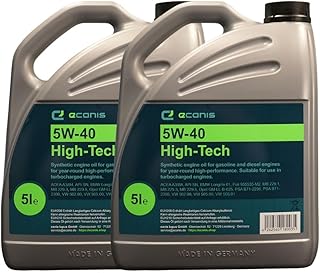 Motoröl 5 Liter 5W-40 A3/B4 SN ECANIS High-Tech synthetisch für diverse PKW