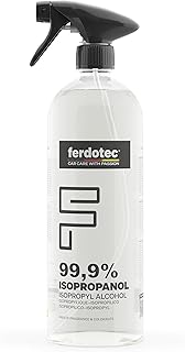ferdotec Isopropanol 99,9% Spray 1L – hochreiner Reinigungsalkohol in Sprühflasche zum rückst…