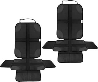 Kindersitzunterlage 2 Stück ISOFIX geeignete Sitzschoner Auto Kindersitz, mit Anti-Rutsch Funkti…