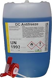 DC DruckChemie GmbH Antifreeze Scheibenenteiser Auto 20L + Auslaufhahn – Leistungsstarker Entfros…