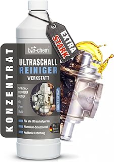 bio-chem Ultraschallreiniger Werkstatt Konzentrat 1L | Für Ultraschallbäder | geeignet für Ver…