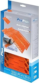 ProPlus 360835 Anfahrhilfe faltbar Set mit 2 Stück, Orange