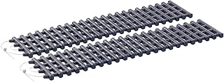 Lescars Anfahrthilfe: 2er-Set Kfz-Anfahrhilfen mit Tragetasche, 100 x 22 cm (Auffahrhilfe Auto, A…