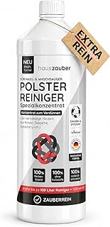 hauszauber – NEU Waschsauger Polsterreiniger [EXTRA REIN] – 1000 ml Konzentrat – Ideal für Wasch…
