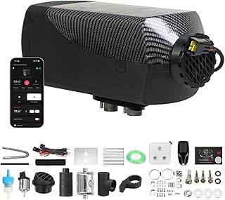 Sunster 8KW Tragbare Diesel Dieselheizung, 12V 24V Diesel Standheizung mit Bluetooth APP, Fernbed…
