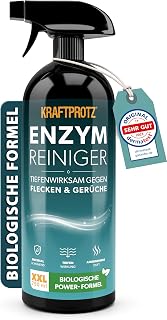 Enzymreiniger Spray 750 ml – Geruchsentferner & Fleckenentferner biologisch | gegen Gerüche & Fl…