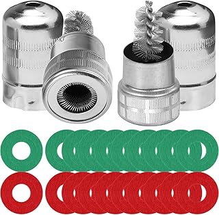 Batteriepol-Reinigungsbürste, Auto Batterie Klemmen Reiniger 2er-Pack, Anti-Korrosions-Faser-Was…