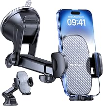 Miracase Handyhalterung Auto[Stärkst Saugnapf] Handyhalter fürs Auto 360° Drehbar, Armaturenbr…