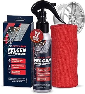 ACS3000 EASY Felgenversiegelung – Keramikbeschichtung für Felgen – Langzeitschutz gegen Brem…